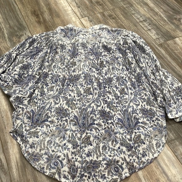 ANTHROPOLOGIE Pilcro The Tavi Buttondown Blouse XS - Picture 10 of 11